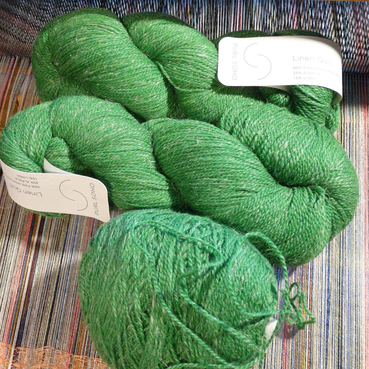 A Clutch - Linen Quill Yarn from Purl Soho – Sky Loom Weavers