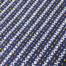 Load image into Gallery viewer, X's & O's Kitchen Towel - Dark Blue - X's & O's, www.skyloomweavers.com