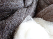 Load image into Gallery viewer, Jamieson & Smith Shetland - Grey, Morrit, White , www.skyloomweavers.com