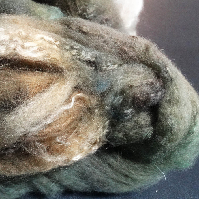 New Colors of Polwarth & Silk Spinning Fiber
