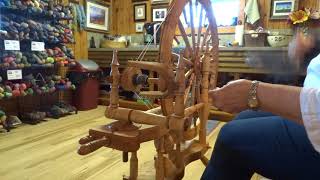 My New Wyatt Spinning Wheel
