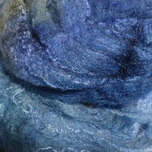 Mixed BFL & Silk - Copenhagen, www.skyloomweavers.com