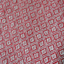 Load image into Gallery viewer, Birds Eye Kitchen Towel - Burgundy, www.skyloomweavers.com
