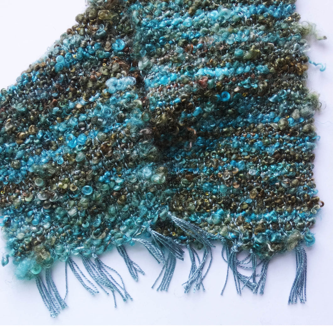 Silk & Mohair scarf, www.skyloomweavers.com
