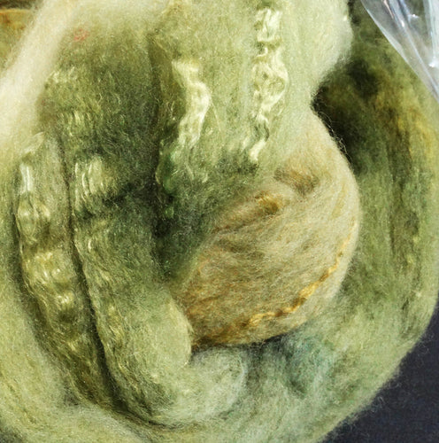Polwarth & Silk - Alaskan Spring, www.skyloomweavers.com