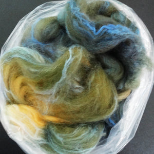 Polwarth & Silk Spinning Fiber
