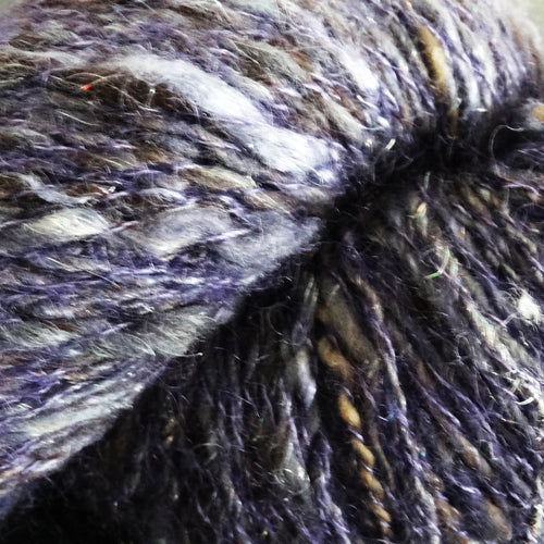 Purple Handspun Yarn, www.skyloomweavers.com