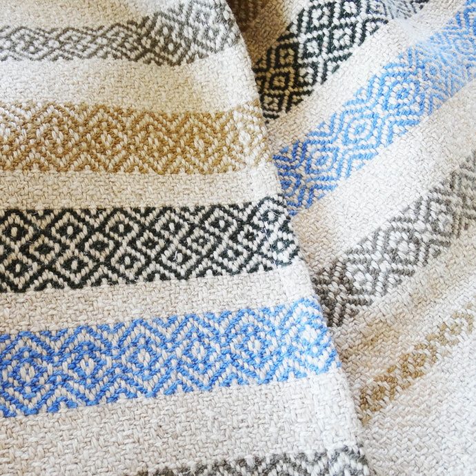 Turned Twill Kitchen Towel - Natural, www.skyloomweavers.com