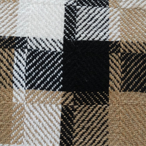Twill Squares Towel - Black, www.skyloomweavers.com