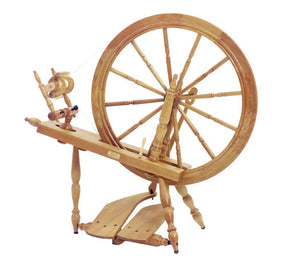 Schacht-Reeves Spinning Wheel - Cherry, www.skyloomweavers.com