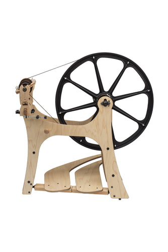 Schacht Flatiron Spinning Wheel, www.skyloomweavers.com