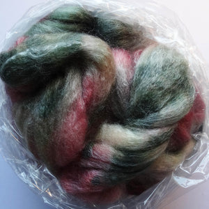 Panda Spinning Fiber - Winter Roses, www.skyloomweavers.com